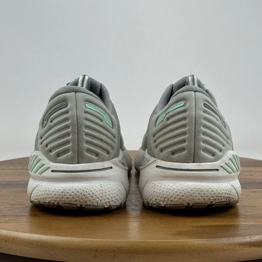 Womens Brooks Adrenaline‎ GTS 22 Gray Athletic Running Sneakers Shoes Size 11 B